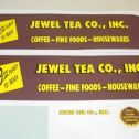 Tonka Jewel Tea Stores Semi Truck Sticker Set Main Image