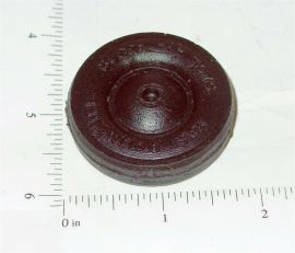 Buddy L Sand/Gravel Hard Rubber Replacement Wheel/Tire Toy Part