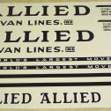 Tonka Allied Moving Semi Truck/Trailer Sticker Set Main Image