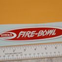 Tonka Fire-Bowl Charcoal Grill Replacement Sticker Main Image