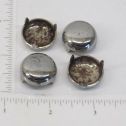 Smith Miller Set of 4 Smooth Small Hubcap Toy Parts Main Image