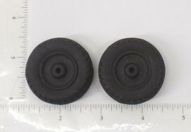 Hubley Hard Rubber Replacement Wheel/Tire Toy Part HBP-2