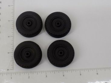 Hubley Hard Rubber Replacement Wheel/Tire Toy Part HBP-4 Main Image Hubley Hard Rubber Replacement Wheel/Tire Toy Part HBP-4 Main Image