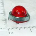 Structo Reproduction Red Flasher Light w/Chrome Trim Ring Toy Part Main Image