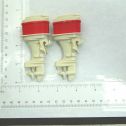 Tonka Clipper Outboard Boat Motor Pair, (2) Replacement Toy Part Alternate View 3