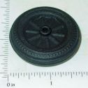 Wyandotte Black Rubber Simulated Spoke Wheel/Tire Replacement Part Main Image