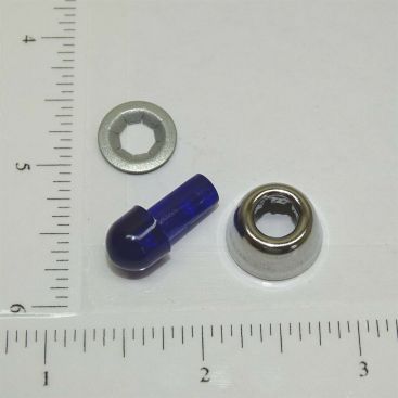 Tonka Replacement Blue Flasher w/Bezel Toy Part Main Image