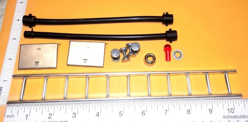 Tonka fire pumper or tow truck replacement dumbell light 