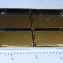 Wyandotte Chrome Plated Semi Trailer Side Door Replacement Toy Part Alternate View 1