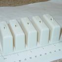 Set/5 Tonka White Airport Tug Suitcase/Luggage Replacement Toy Part Main Image
