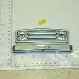 Tonka Stamped Steel, Zinc Plate Dodge Grill + Headlight Set Toy Part