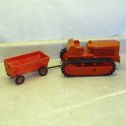 Vintage Plastic Product Miniature Co. IH Dozer, Trailer, McCormick, Toy Vehicle Alternate View 3