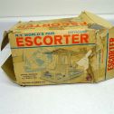 1964 N.Y. World's Fair Greyhound Escorter, Tin Friction Toy Vehicle w/Box, Works Alternate View 9
