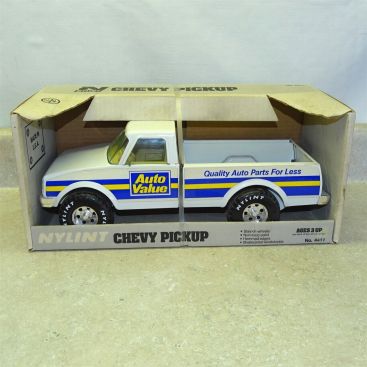 Vintage Nylint Auto Value, Quality Auto Parts, Pickup Truck In Box, 4411 Strap Main Image Vintage Nylint Auto Value, Quality Auto Parts, Pickup Truck In Box, 4411 Strap Main Image