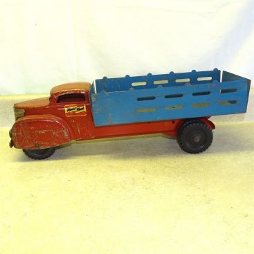 Vintage Richard Murray Radar Flash Truck, Stake rack, Early, Marx Wyandotte Main Image Vintage Richard Murray Radar Flash Truck, Stake rack, Early, Marx Wyandotte Main Image