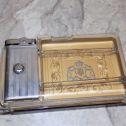 Vintage Pearl Brand Plastic Cigarette Case w/Built In Lighter IN BOX Alternate View 3