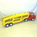 Vintage Tonka Cab Over Car Carrier Semi Truck, Pressed Steel Toy Alternate View 1