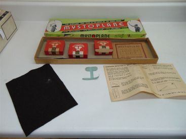 Vintage Mystoplane Static Wand Remote Control Flight Toy Kit complete in box Main Image
