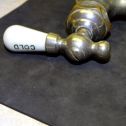 Vintage Central Cleveland Brass Faucet, Porcelain Hot Cold Handles, Claw Tub Alternate View 9