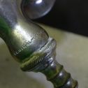 Vintage Central Cleveland Brass Faucet, Porcelain Hot Cold Handles, Claw Tub Alternate View 11