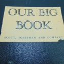 Vintage Scott Foresman Our Big Book First Reading Primer-Large Display -w/pics Alternate View 1