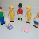 Vintage Little Tikes Figure and Accessory Lot. Some dirt/wear-good shape Main Image