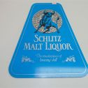 Vintage Schlitz Malt Liquor Stand Up Sign-Laminated Plastic on Fibreboard 1981 Main Image