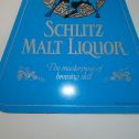 Vintage Schlitz Malt Liquor Stand Up Sign-Laminated Plastic on Fibreboard 1981 Alternate View 2