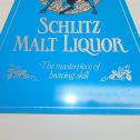 Vintage Schlitz Malt Liquor Stand Up Sign #2-Plastic/Foil on Fibreboard 1981 Alternate View 2