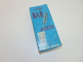 Vintage MARBO Bar Mixer-Hand Held small drink mixer, stirrer. Stainless Steel.