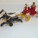 Vintage 1920's Kenton Steam Fire Pumper Horse Drawn-Cast Iron-Great Condition Main Image