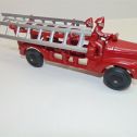Vintage 1950's Freeport Toy Cast Iron Hook and Ladder Fire Truck-Good Condition Alternate View 1