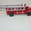 Vintage 1950's Freeport Toy Cast Iron Hook and Ladder Fire Truck-Good Condition Alternate View 2