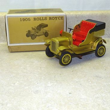 Vintage Japan Tin T.N Bump Go Car In Box, Red, Battery Operated Main Image Vintage Japan Tin T.N Bump Go Car In Box, Red, Battery Operated Main Image