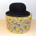 Vintage Standard Quality Stetson Young's Kushon-Fit Bowler Hat w/Box as Shown Main Image