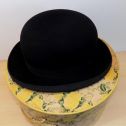 Vintage Standard Quality Stetson Young's Kushon-Fit Bowler Hat w/Box as Shown Alternate View 6