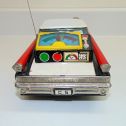 Vintage 1950's Ichiko Tin Litho Toy Friction Car Highway Patrol Police Car 11 in Alternate View 5