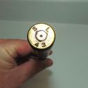 Vintage 1943 WW II Trench Art Brass .50 cal Cigarette Lighter-untested-good #2 Alternate View 2