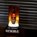Miller Genuine Reserve Beer Light, Back Bar Glorifier, In Box, Nice! Alternate View 7