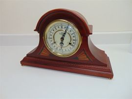 D & A Mantel Clock-w/ pendulum mechanism and winding key-China-not tested-good