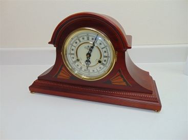 D & A Mantel Clock-w/ pendulum mechanism and winding key-China-not tested-good Main Image