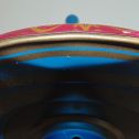 Vintage The Ohio Art Co. Tin Spinner Top Toy-Metallic colors-Fleur d' lis-Works Alternate View 8