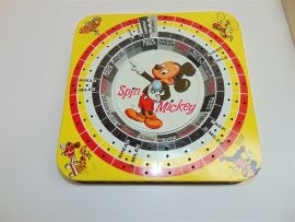 Vintage Mickey Mouse Spin-N-Win Game #703 Northwestern Products-St Louis-Works