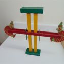 Vintage 1944 Teeter Zig Zag See Saw Toy-Multipl-Aktion Toy Co. Minneapolis-Works Alternate View 4