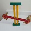 Vintage 1944 Teeter Zig Zag See Saw Toy-Multipl-Aktion Toy Co. Minneapolis-Works Alternate View 5