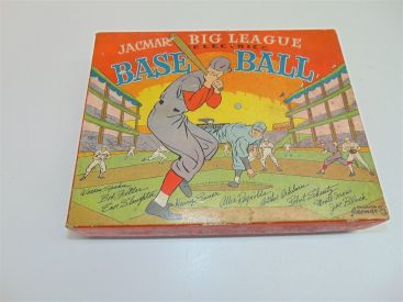 Vintage 1952 Jacmar Big League Electric Baseball Spinner game-for parts. Main Image