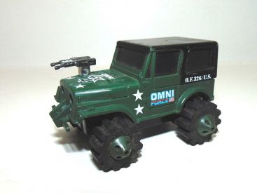 Vintage 1980's LJN Toys O.M..N.I. Force Jeep Body and Mechanism-not working Main Image Vintage 1980's LJN Toys O.M..N.I. Force Jeep Body and Mechanism-not working Main Image