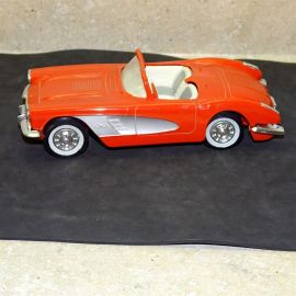 Vintage 1958 Chevrolet Corvette Convertible Dealer Promo Car, Friction