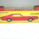 Vintage 1970's Tekno #993 Oldsmobile Toronado Car-Blue-Diecast-Denmark-1:43 #1 Alternate View 2