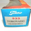 Vintage 1970's Tekno #993 Oldsmobile Toronado Car-Blue-Diecast-Denmark-1:43 #1 Alternate View 1